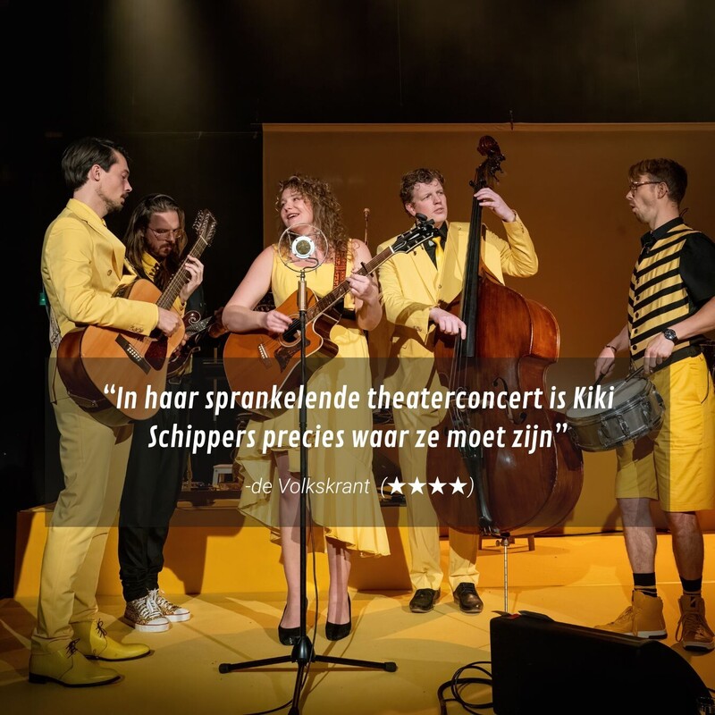 Sterren voor Kiki Schippers met band